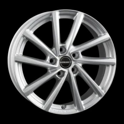 Borbet Borbet V 7x17 5x112 ML 66,6 crystal silver