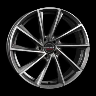 Borbet Borbet VTX 8x18 5x112 ML 57,1 graphite polished