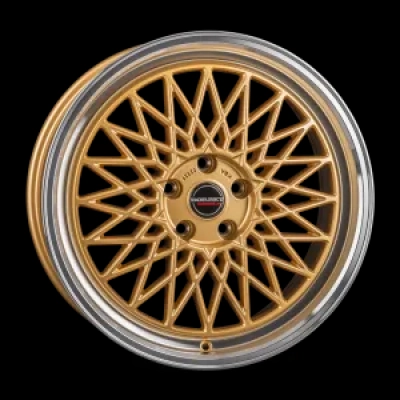 Borbet Borbet B 7x17 4x100 ML 64 gold rim polished