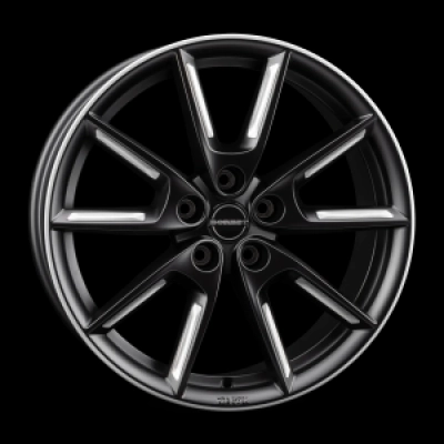 Borbet Borbet LX18 8x18 5x112 ML 57,1 black matt silver spoke ri