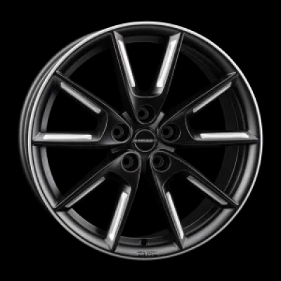 Borbet Borbet LX18 8x18 5x112 ML 57,1 black matt silver spoke ri
