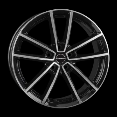 Borbet Borbet W 8x18 5x114,3 ML 72,5 black polished glossy