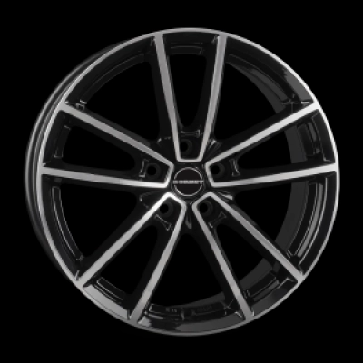Borbet Borbet W 8x20 5x114,3 ML 72,5 black polished glossy