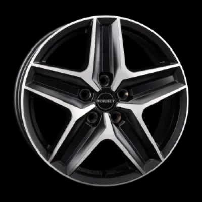 Borbet Borbet CWZ 7,5x18 5x120 ML 65,1 black polished matt