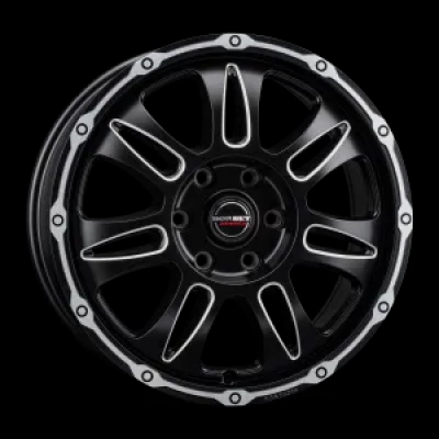 Borbet Borbet CW8 8x18 6x139,7 ML 93,1 black rim window polished