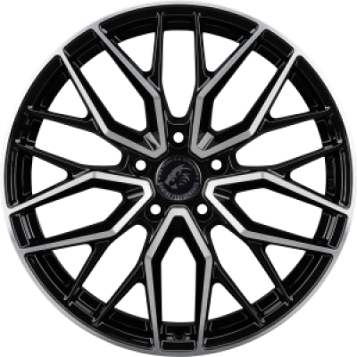Damina Performance DM20 8,5x19 ET45 5x112 ML66,6 Black Polished