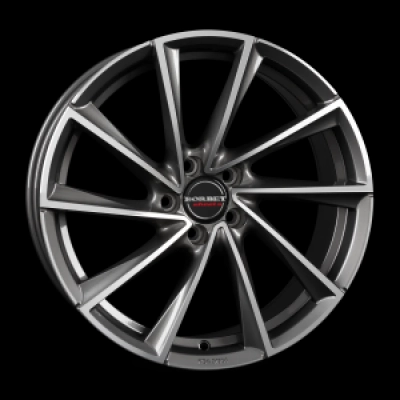Borbet Borbet VTX 8x18 5x115 ML 70,27 graphite polished