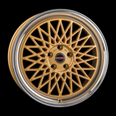 Borbet Borbet B 7x17 4x100 ML 64 gold rim polished