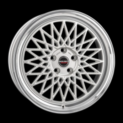 Borbet Borbet B 7x17 4x100 ML 64 silver rim polished