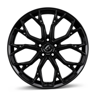 Damina Performance DM18 8,5x20 ET30 5x112 ML66,6 Black Painted