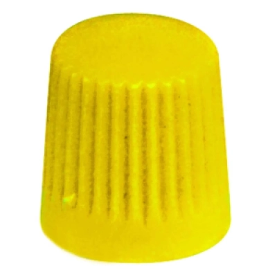 TipTop VENTILKAPPE GELB, VpE/100, VG8, PREMIUM LINE mit Dichtung