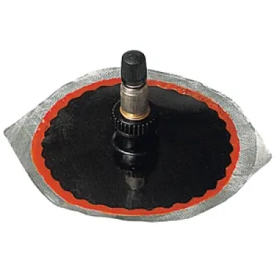 TipTop Luft/Wasser Ventil mit Gummifuß TR 218a Gummifuß-Ø 80 mm,