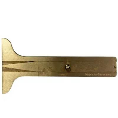 TipTop PROFILTIEFENMASS MESSING BREITER FUSS SW-Stahl 72311L 100