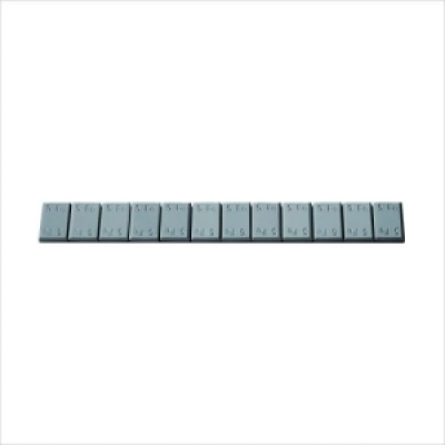 TipTop PKW Klebegewicht Riegel, Typ 397, 12 x 5 g, ECO-Line Stah