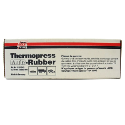 TipTop MTR Gummi ca. 2500 x 150 x 0,8 mm, 1 Rolle ca. 0,5 kg