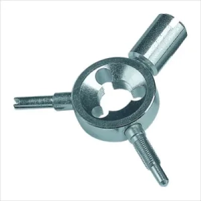 TipTop Ventilgewinde Nachschneider, 4-teilig, Außengewinde VG8/V