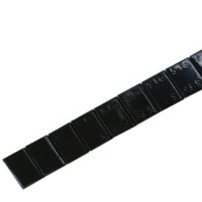 TipTop PKW Klebegewichtriegel, schwarz, Stahl, Typ 397, 12 x 5 g