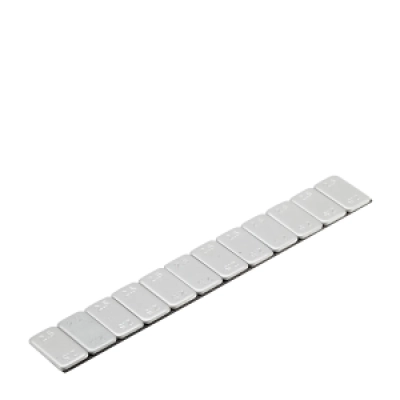 TipTop Klebegewichtsriegel Typ 339 Ultraflach Silber Stahl 30g m