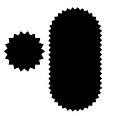 TipTop Schlauchflicken Nr. 7 74X37 mm Schwarzrand VPE/30 Stück E