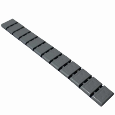 TipTop PKW-KLEBEGEW. 380, 60G SILBER 50 Stk / Kt.