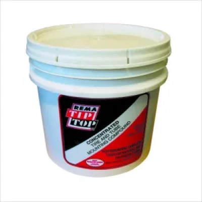 TipTop TYRE MOUNTING COMPOUND 11,34 kg Eimer, flexibler Pumpring