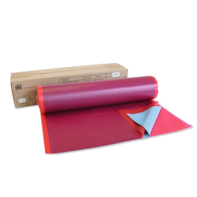 TipTop SV-Bindegummi, blau, ca. 10000 x 5000 x 0,8 mm, 1 Rolle c