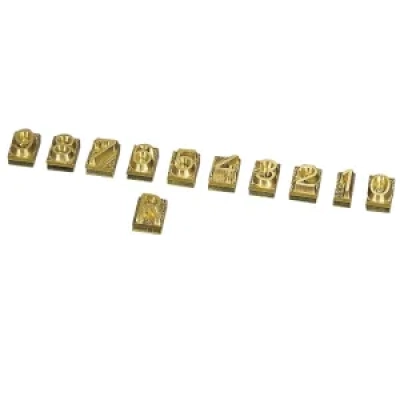 TipTop ZIFFER KOMPLETT SET 0-9